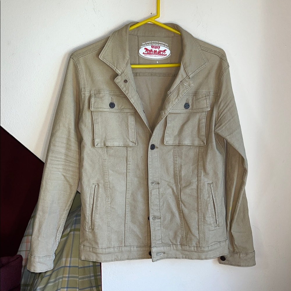 Levi's Tan Jean Jacket